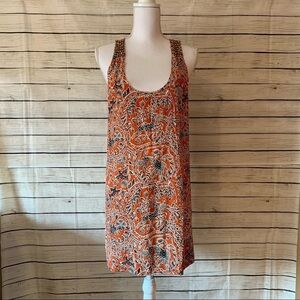 Joie Silk African Safari Print Dress Size XS